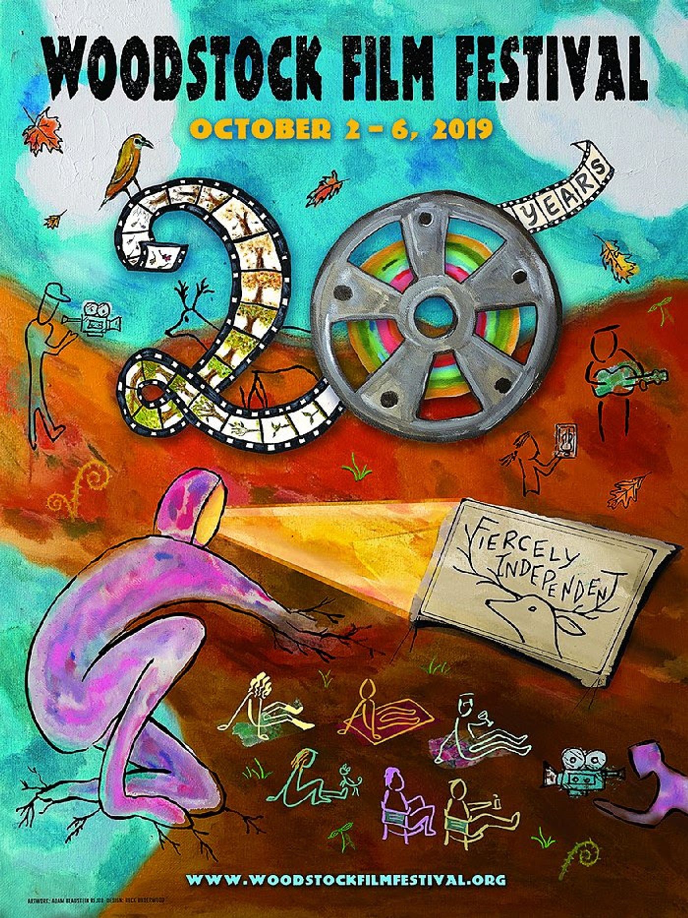 Photo Flash: Woodstock Film Festival Unveils 20th Anniversary Poster Photo Flash: Woodstock Film Festival Unveils 20th Anniversary Poster Image
