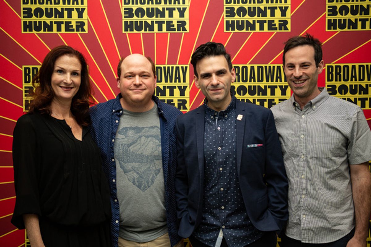Jennifer Werner, Jason SweetTooth Williams, Joe Iconis, and Lance Rubin at 