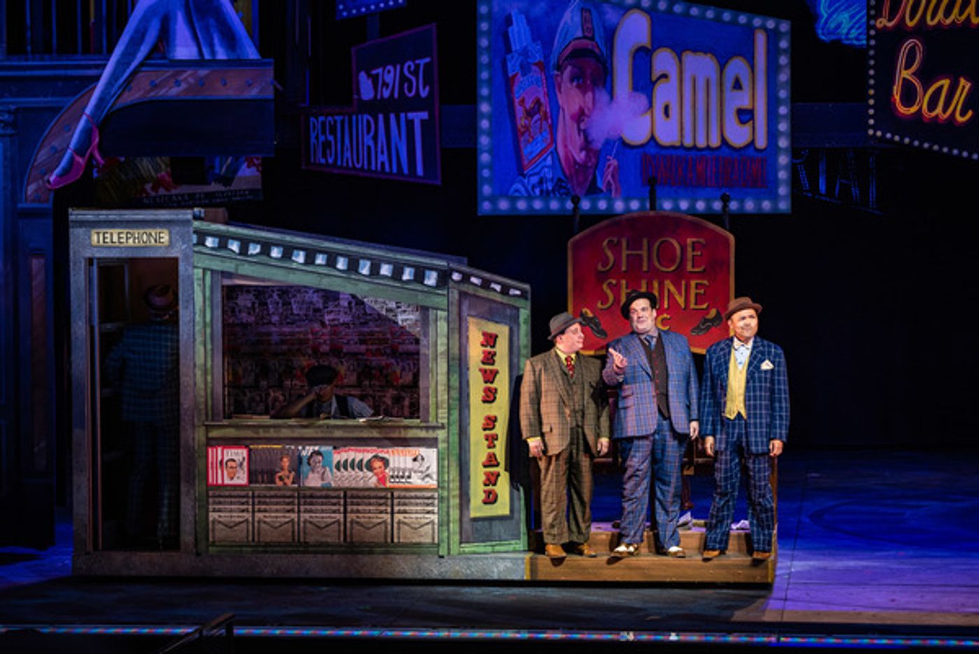 Photo Flash: First Look at Ben Davis, Kendra Kassebaum, and the Cast of the Muny's GUYS AND DOLLS  Image