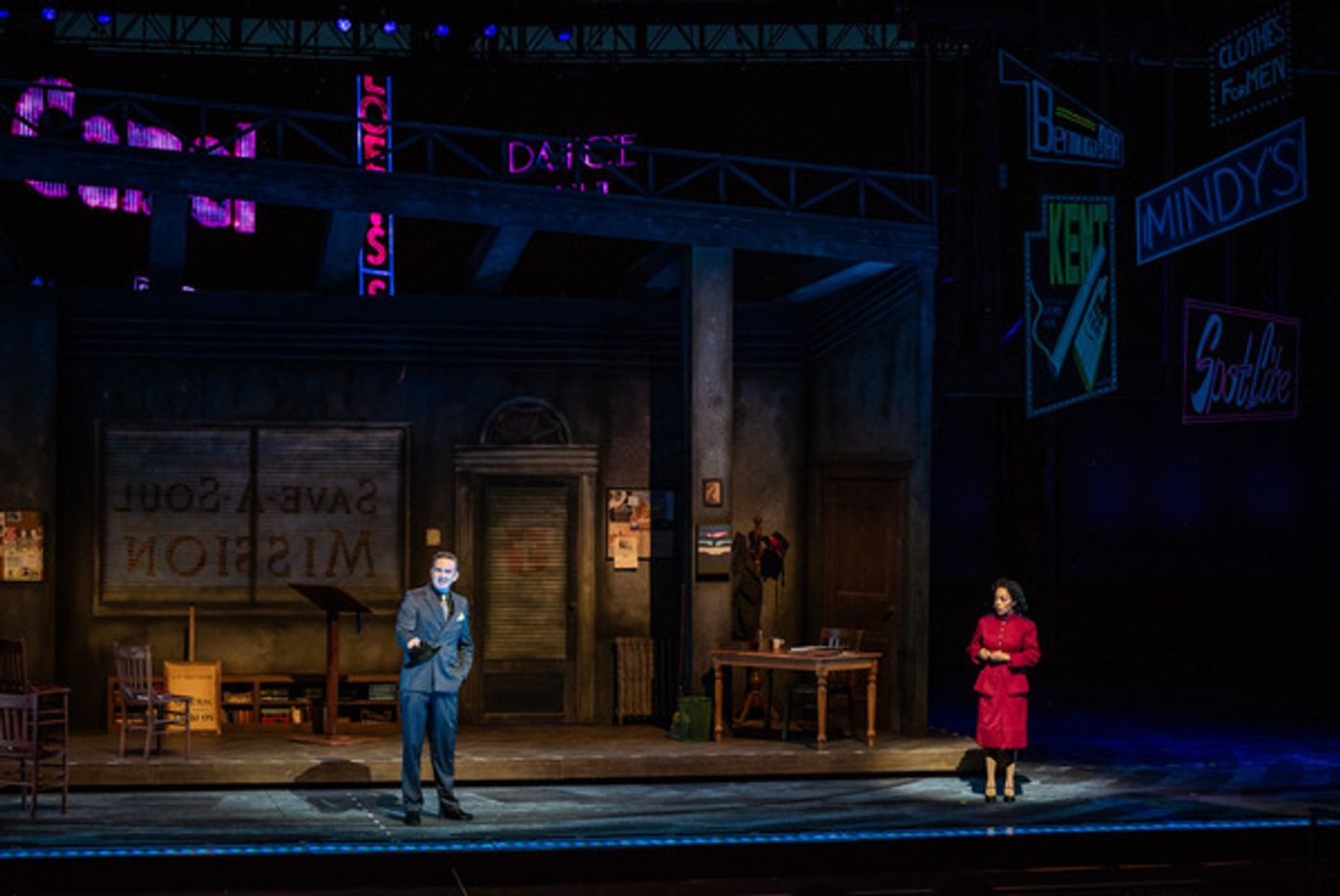 Photo Flash: First Look at Ben Davis, Kendra Kassebaum, and the Cast of the Muny's GUYS AND DOLLS  Image