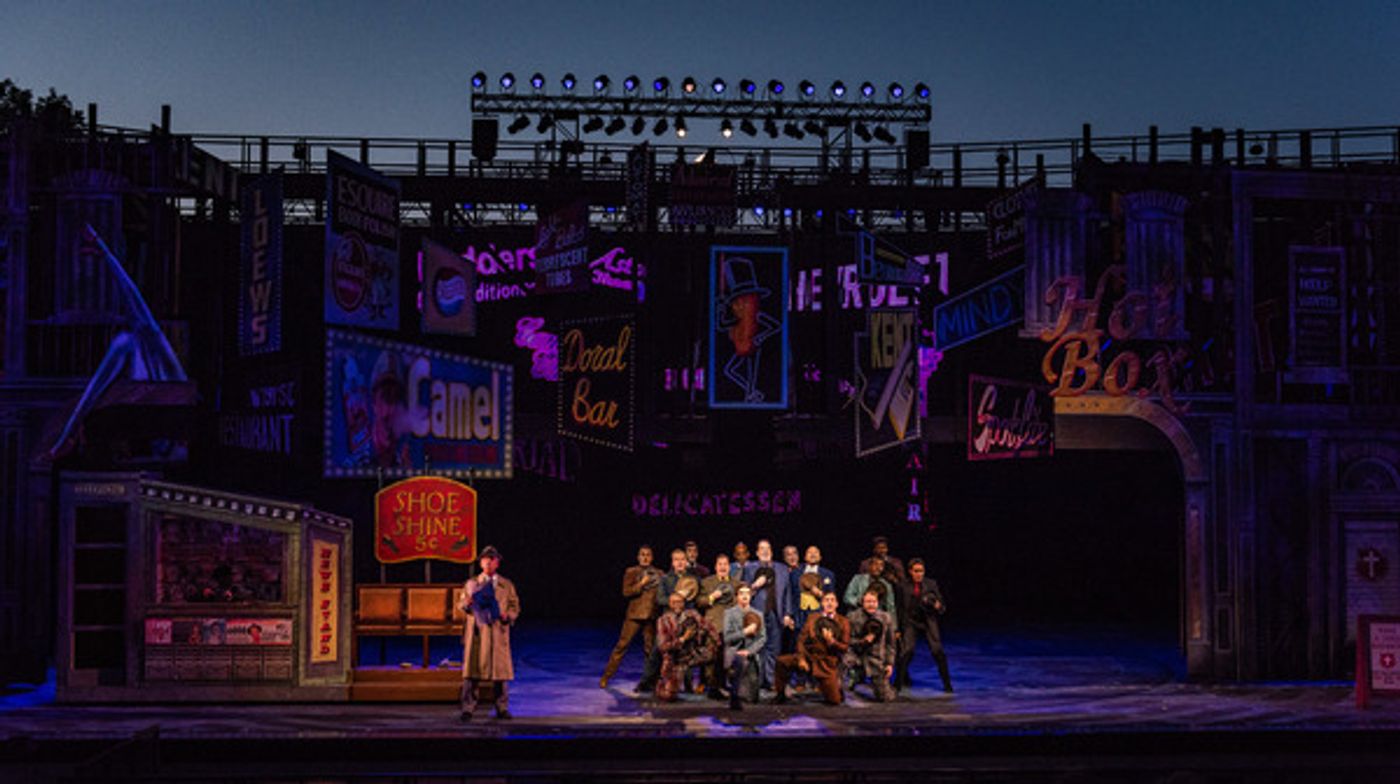 Photo Flash: First Look at Ben Davis, Kendra Kassebaum, and the Cast of the Muny's GUYS AND DOLLS  Image