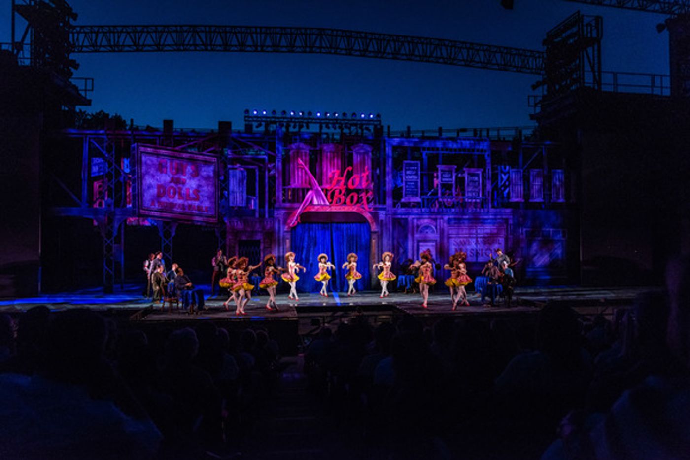 Photo Flash: First Look at Ben Davis, Kendra Kassebaum, and the Cast of the Muny's GUYS AND DOLLS  Image
