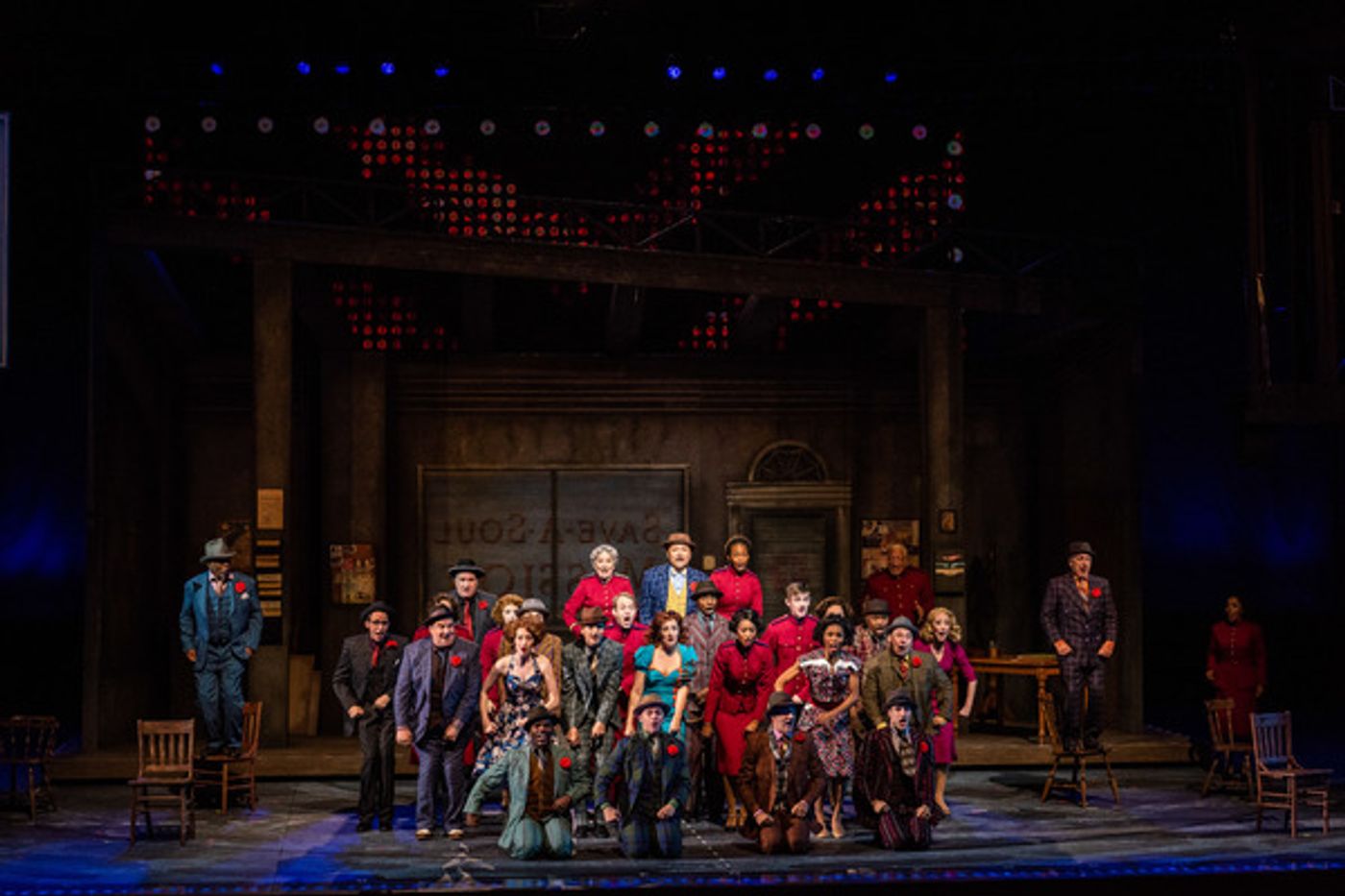 Photo Flash: First Look at Ben Davis, Kendra Kassebaum, and the Cast of the Muny's GUYS AND DOLLS  Image
