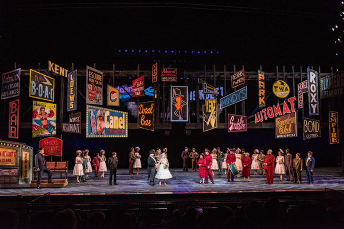 Photo Flash: First Look at Ben Davis, Kendra Kassebaum, and the Cast of the Muny's GUYS AND DOLLS  Image