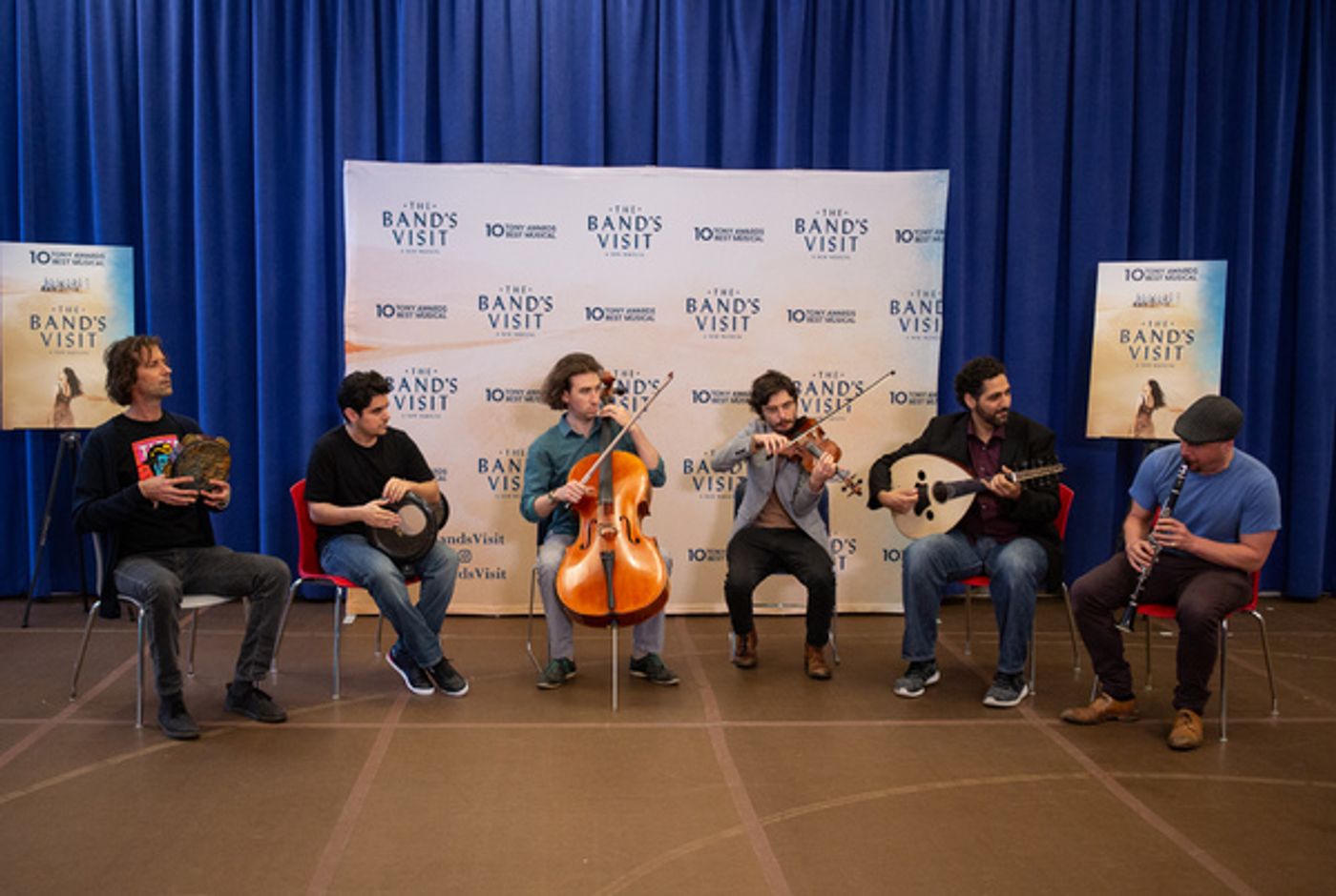 Photo Coverage: Sasson Gabay, Chilina Kennedy & More Get Ready to Launch THE BAND'S VISIT National Tour!  Image