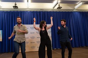 Pomme Koch, Chilina Kennedy, and Adam Gabay Photo