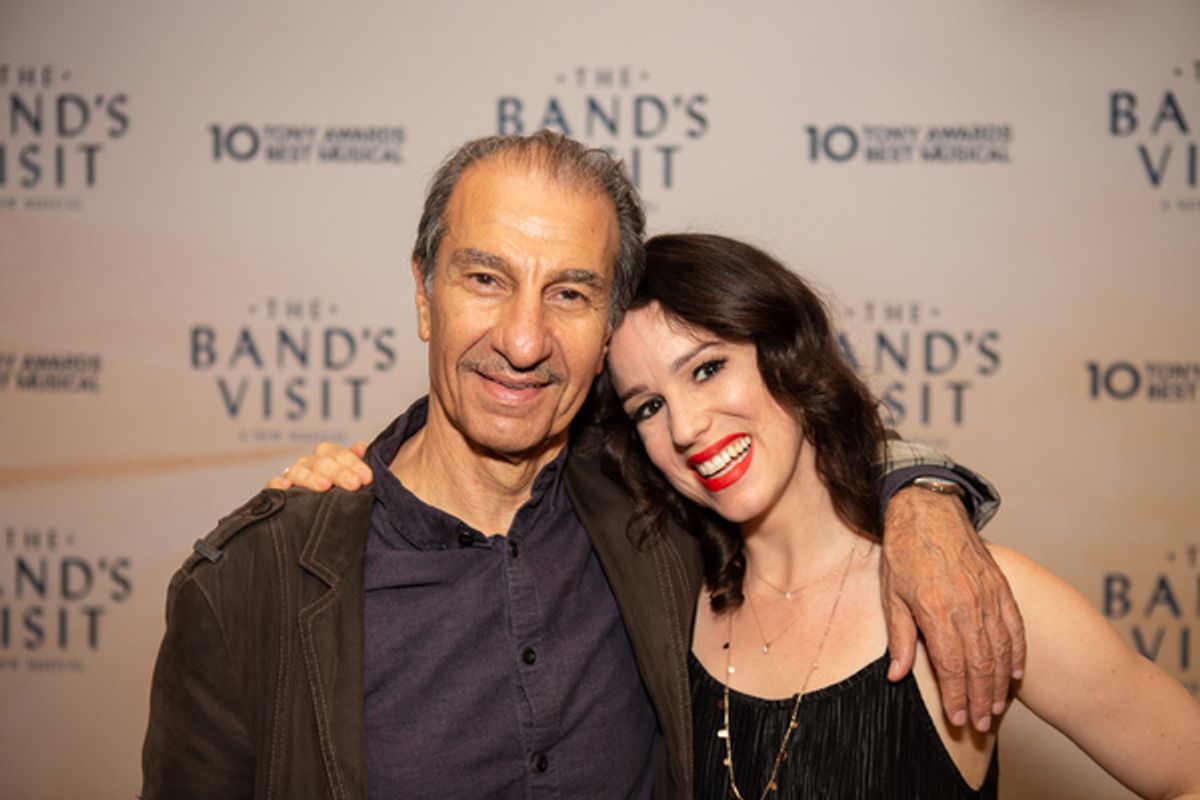 Sasson Gabay and Chilina Kennedy at 