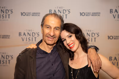 Sasson Gabay and Chilina Kennedy Photo
