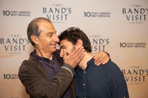 Sasson Gabay and Adam Gabay Photo