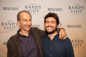 Sasson Gabay and Adam Gabay Photo