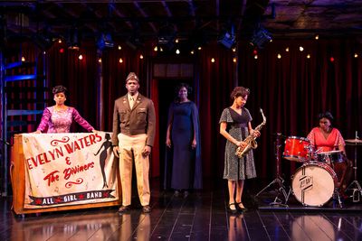 Marva Hicks, Cedric Sanders, Amber Iman,  Allison Semmes, and Stacey Sargeant Photo