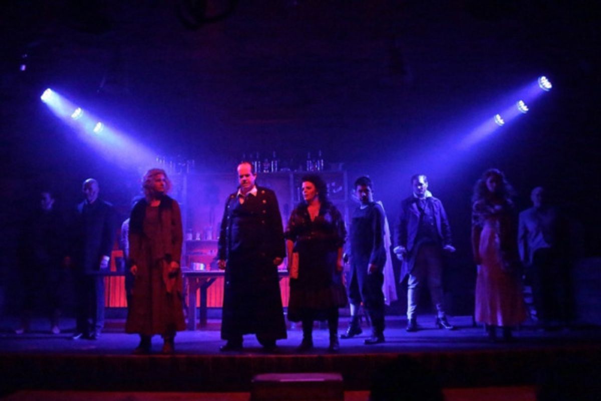 Mike Martin, Jennie Gray Connard, Michael Van Allen, BJ Robinson, Evelyn Sparks, SeeJay Lewis, Vander Turner, Ferril Cole, Amanda Blair, and Dani Leandra  Photo credit Adriana Zuniga Williams. at 