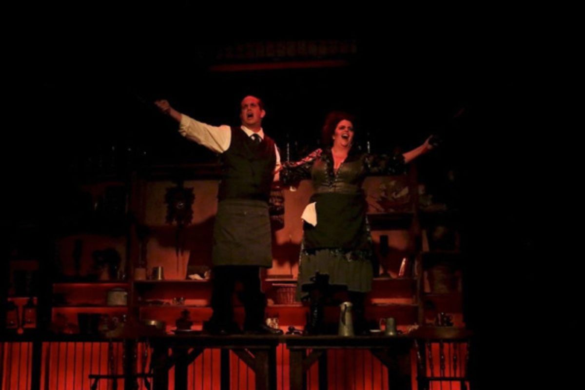 Mike Martin, Jennie Gray Connard  Photo credit Adriana Zuniga Williams. at 