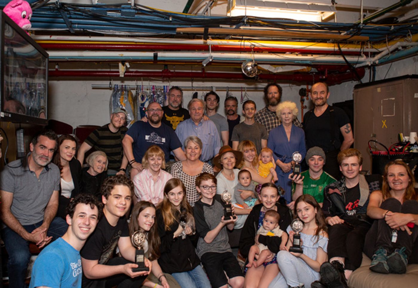 Photo Coverage: The Company of THE FERRYMAN Celebrates Their Tony Victory!  Image