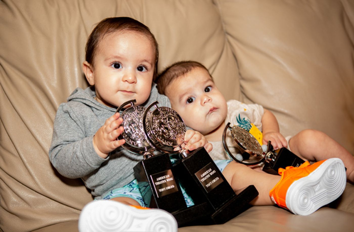 Photo Coverage: The Company of THE FERRYMAN Celebrates Their Tony Victory!  Image