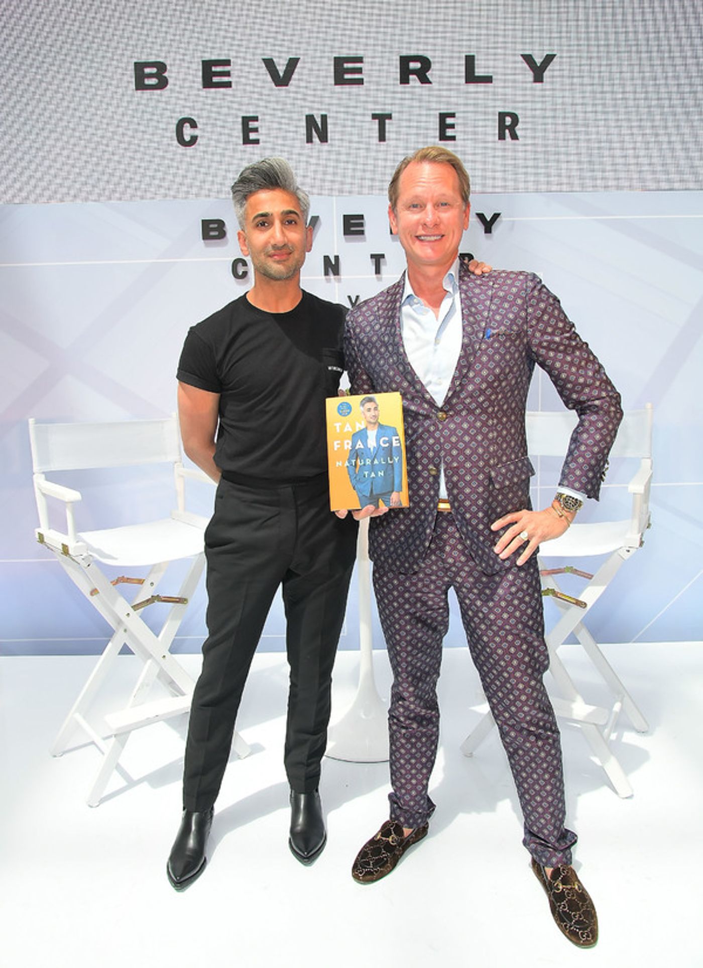 Photo Flash: QUEER EYE Fashion Guru Tan France Interviewed By Carson Kressley at Book Event  Image