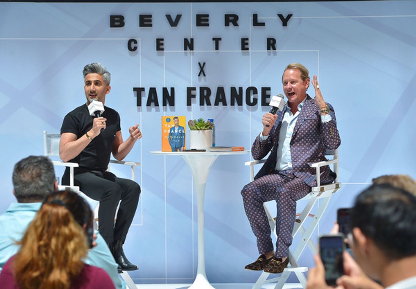 Photo Flash: QUEER EYE Fashion Guru Tan France Interviewed By Carson Kressley at Book Event  Image