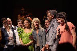 Rachel Chavkin, Rachel Hauck, Anais Mitchel, and the Cast of HADESTOWN Photo
