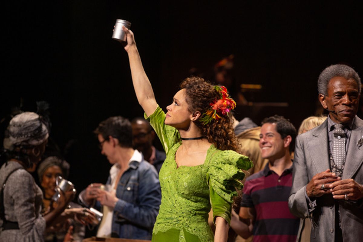 Amber Gray and the Cast of HADESTOWN at 