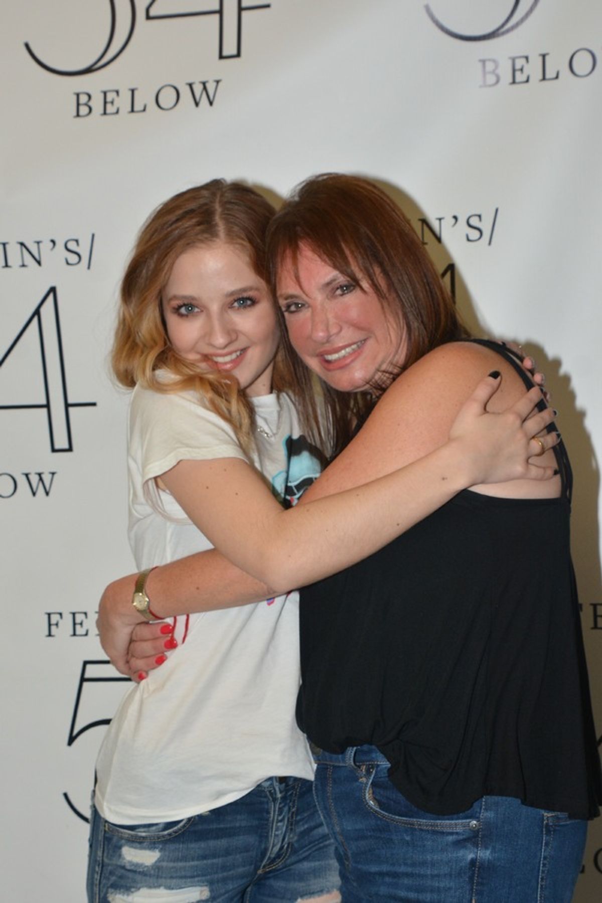 Jackie Evancho and Susan Nussbaum Cohen at 