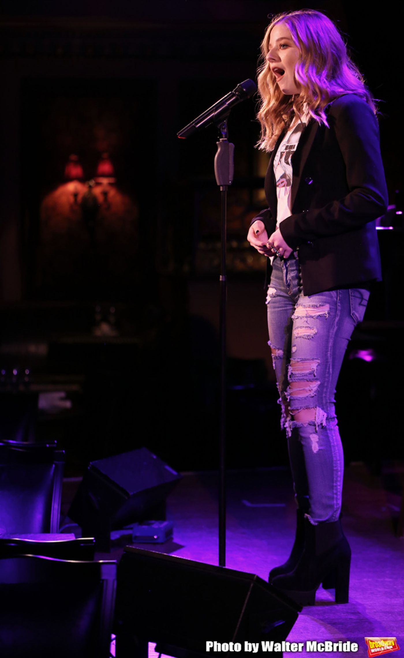 Photo Coverage: Jackie Evancho In Rehearsal for THE DEBUT  Image