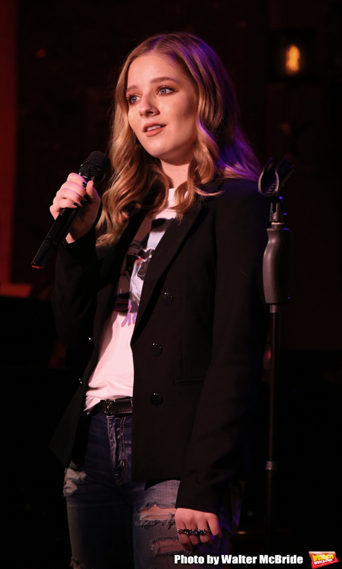 Jackie Evancho at Jackie Evancho In Rehearsal for THE DEBUT