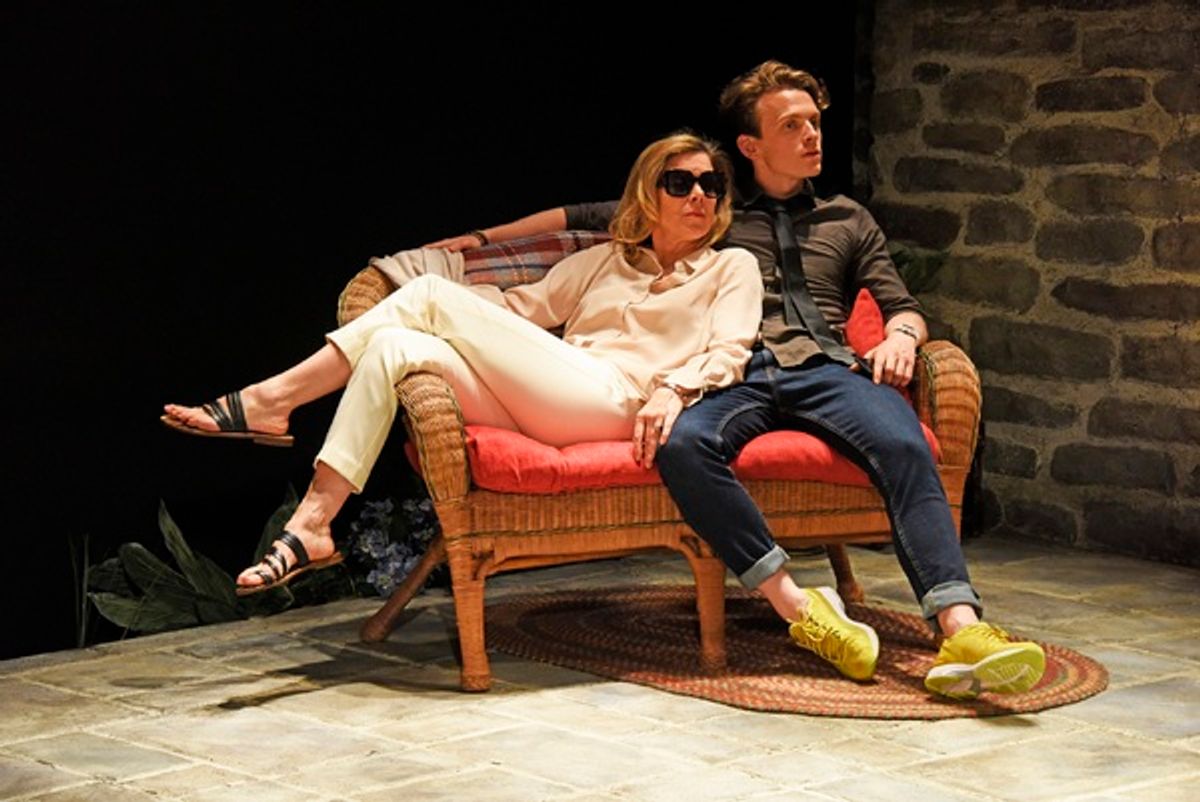 Janie Dee, Lewis Reeves at 