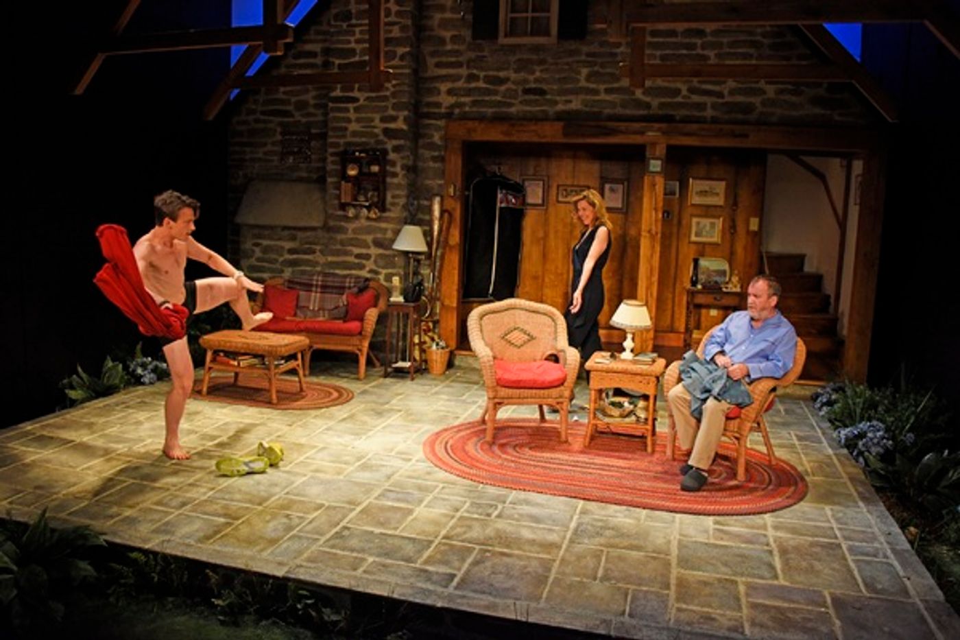 Photo Flash: First Look at VANYA AND SONIA AND MASHA AND SPIKE at the Ustinov Studio  Image