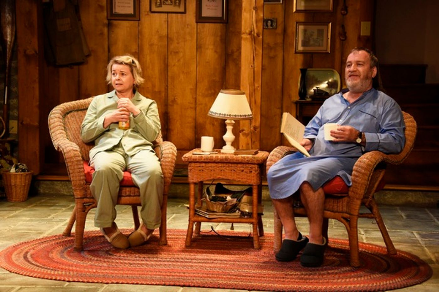 Photo Flash: First Look at VANYA AND SONIA AND MASHA AND SPIKE at the Ustinov Studio  Image