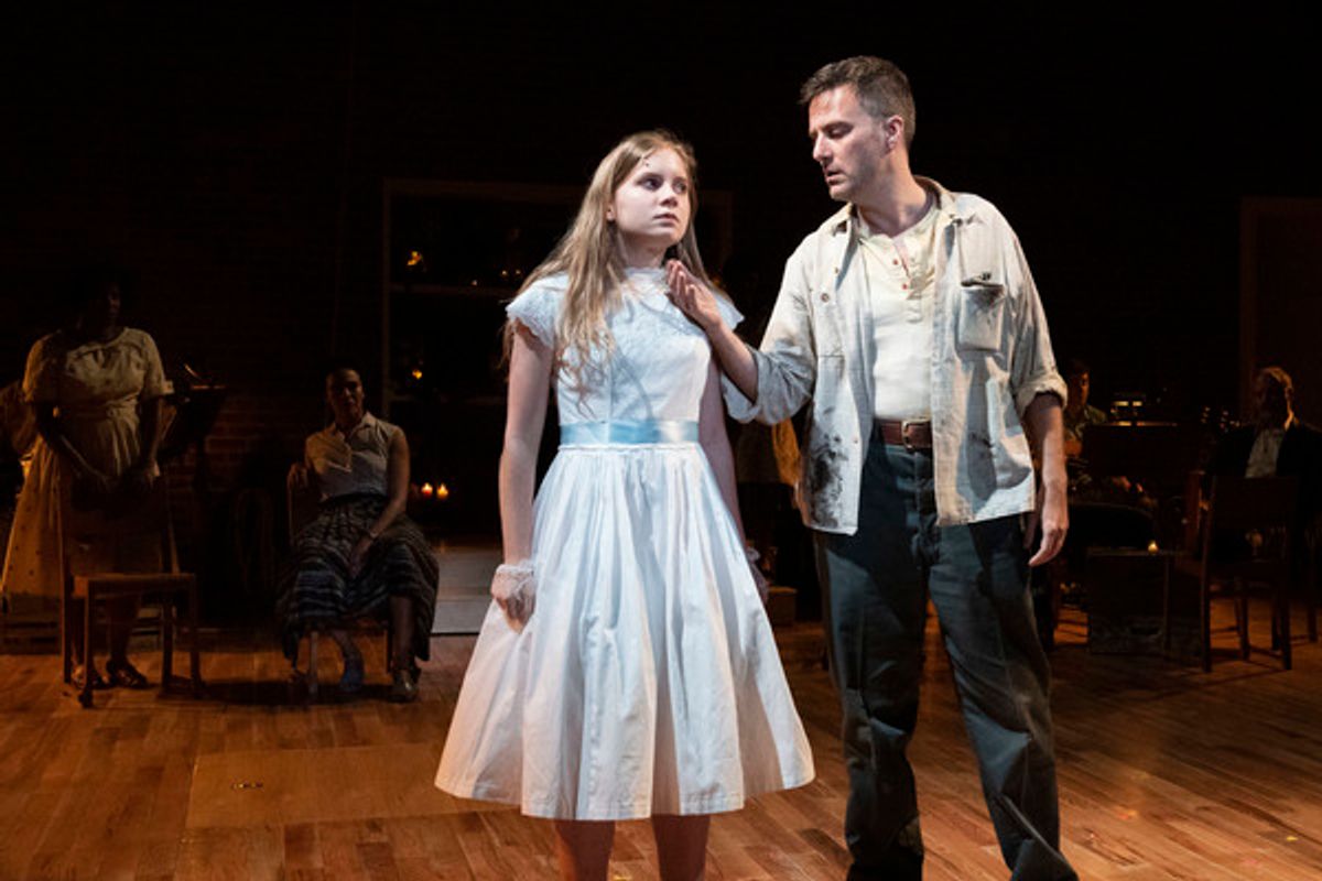 Elizabeth Teeter and Manoel Felciano  at 