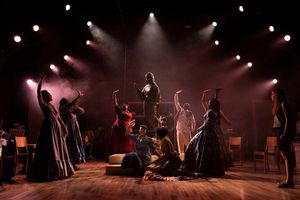 Eisa Davis, Vita E. Cleveland, Romelda Teron Benjamin, Saycon Sengbloh, Anastacia McCleskey, Nathaniel Stampley, LaChanze, and Elizabeth Teeter @ BroadwayWorld Eisa Davis, Vita E. Cleveland, Romelda Teron Benjamin, Saycon Sengbloh, Anastacia McC Photo
