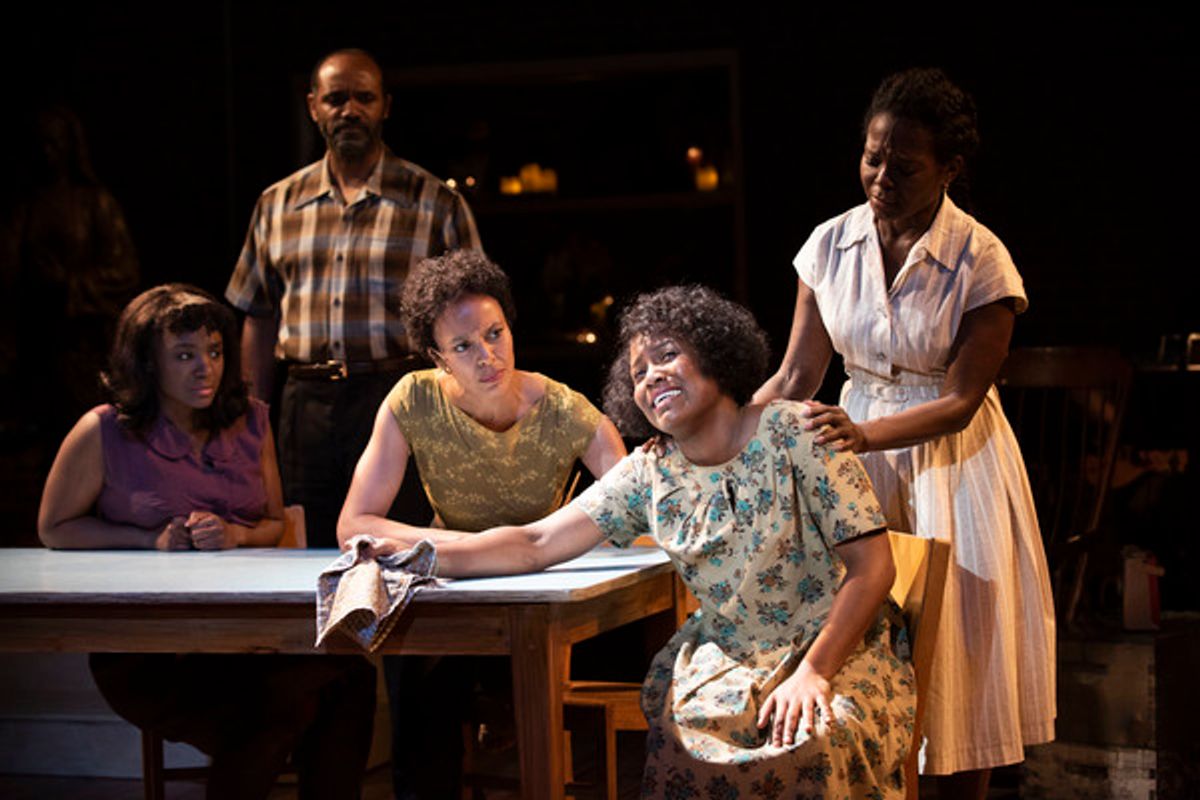 Saycon Sengbloh, Nathaniel Stampley, Eisa Davis, Anastacia McCleskey, & LaChanze at 