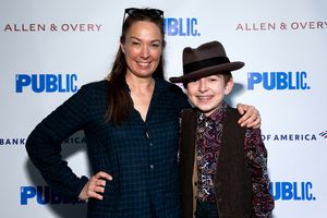 Elizabeth Marvel and son Silas @ BroadwayWorld Elizabeth Marvel and son Silas Photo