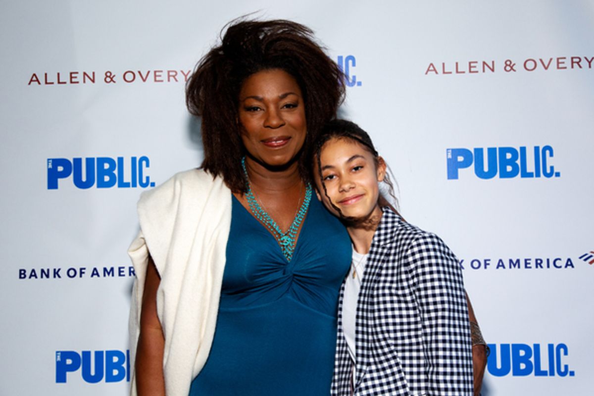 Lorraine Toussaint and Samara Toussaint at 