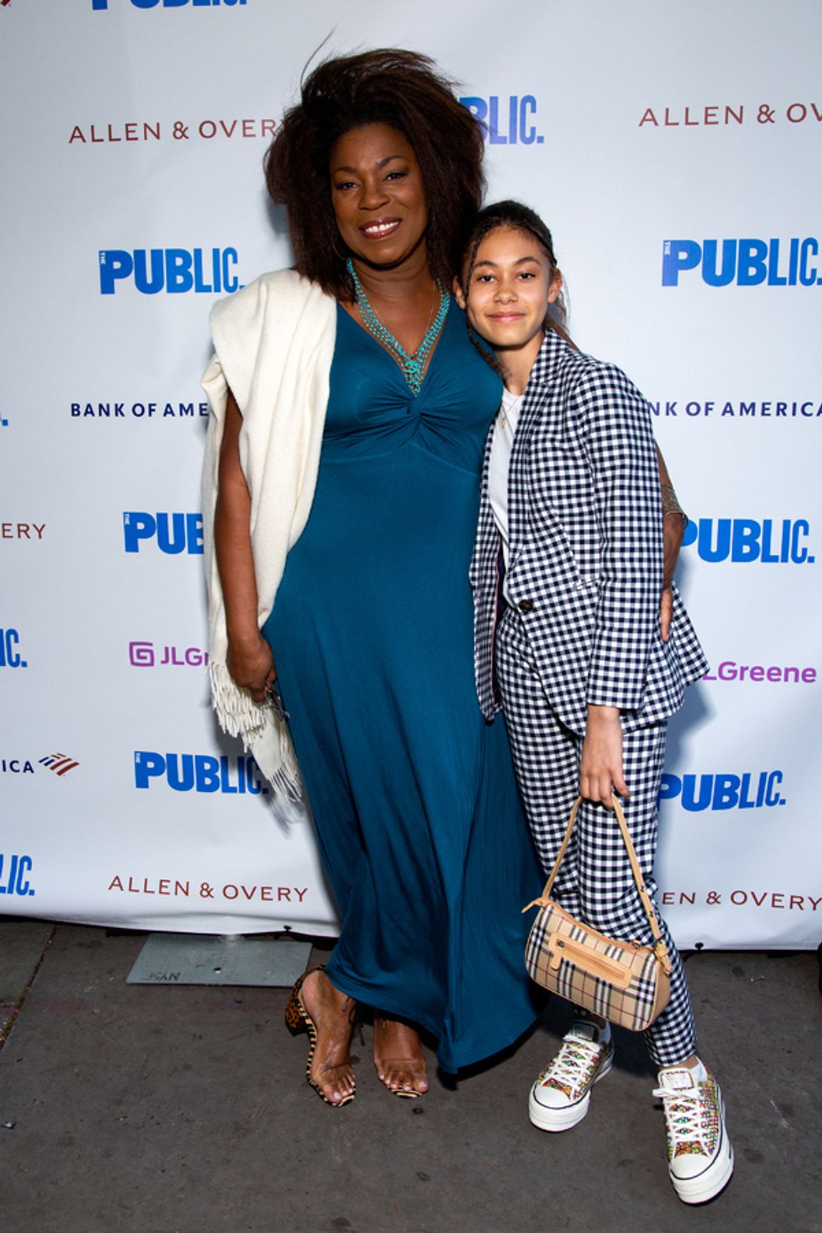 Lorraine Toussaint and Samara Toussaint at 