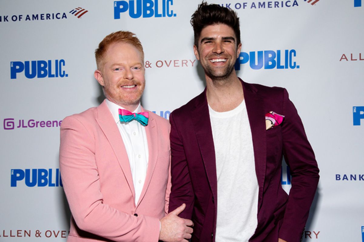 Jesse Tyler Ferguson, Justin Mikita at 
