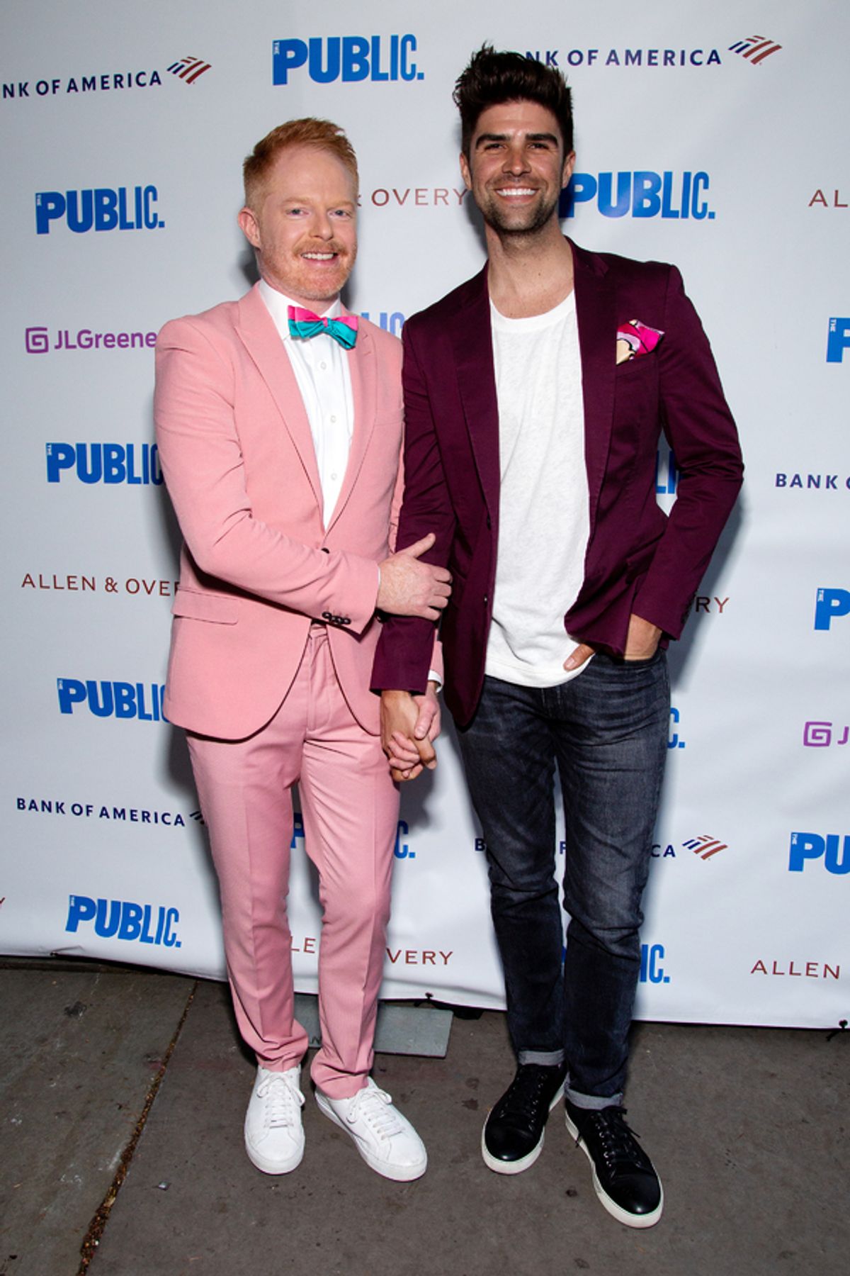 Jesse Tyler Ferguson, Justin Mikita at 