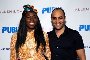 Saheem Ali and guest @ BroadwayWorld Saheem Ali and guest Photo