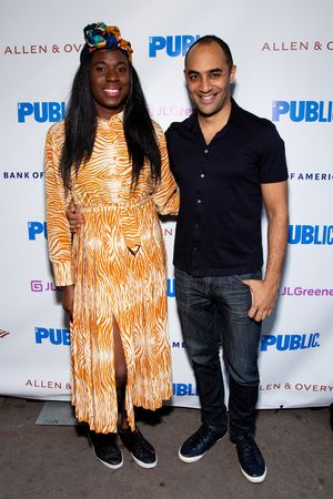 Saheem Ali and guest @ BroadwayWorld Saheem Ali and guest Photo