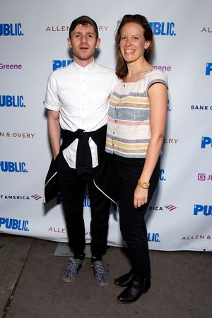 Chris Perfetti and guest @ BroadwayWorld Chris Perfetti and guest Photo