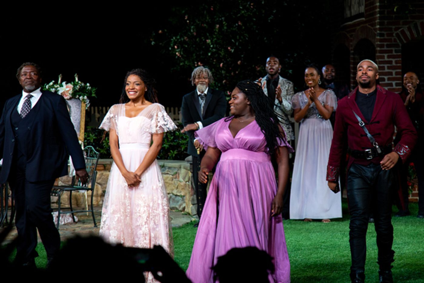 Photo Coverage: Danielle Brooks and MUCH ADO ABOUT NOTHING Cast Takes Opening Night Bows in the Park!  Image
