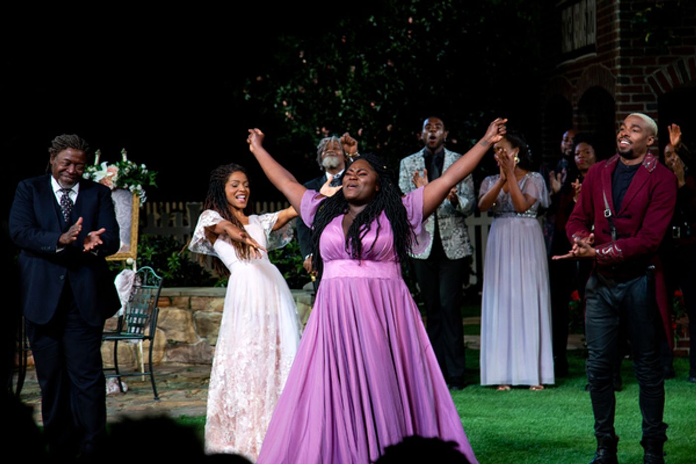 Photo Coverage: Danielle Brooks and MUCH ADO ABOUT NOTHING Cast Takes Opening Night Bows in the Park!  Image