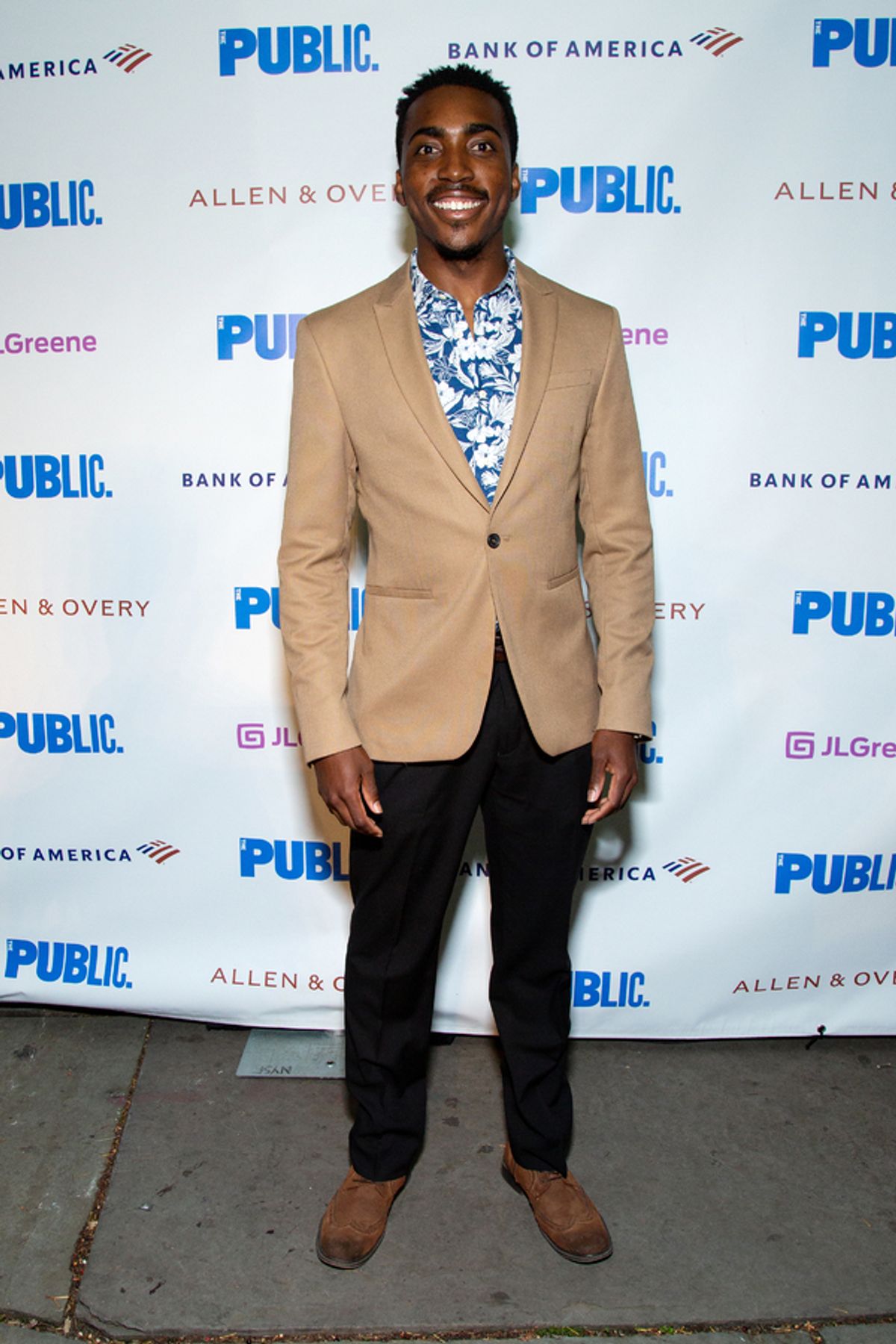 James Braithwaite at Danielle Brooks and MUCH ADO ABOUT NOTHING Cast Takes Opening Night Bows in the Park!