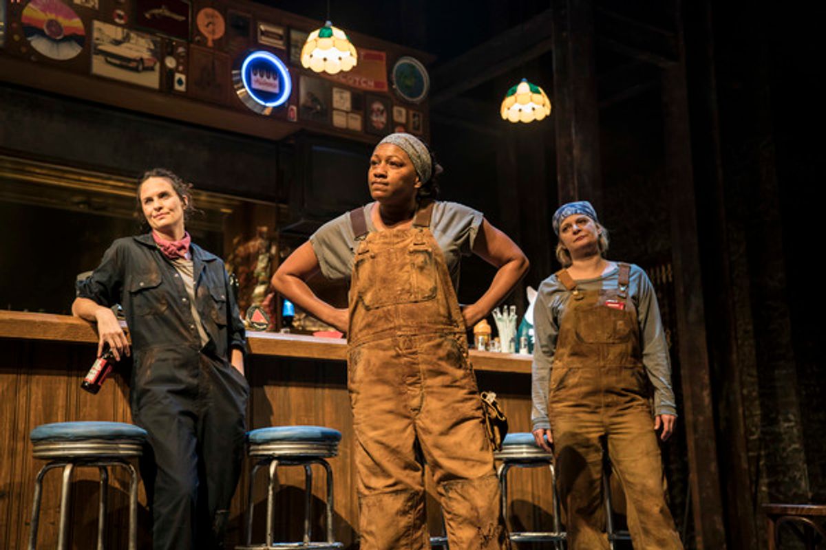 Leanne Best, Clare Perkins, Martha Plimpton at 