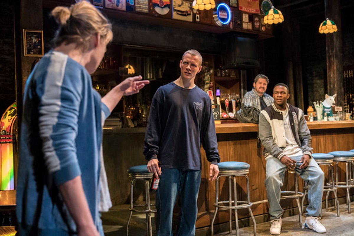 Martha Plimpton, Patrick Gibson, Osy Ikhile and Stuart McQuarrie at 