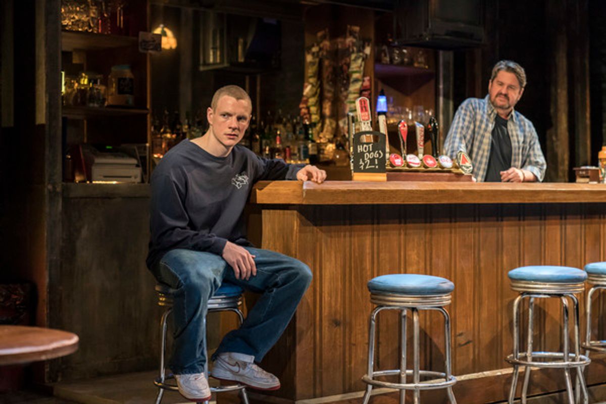 Patrick Gibson, Stuart McQuarrie at 