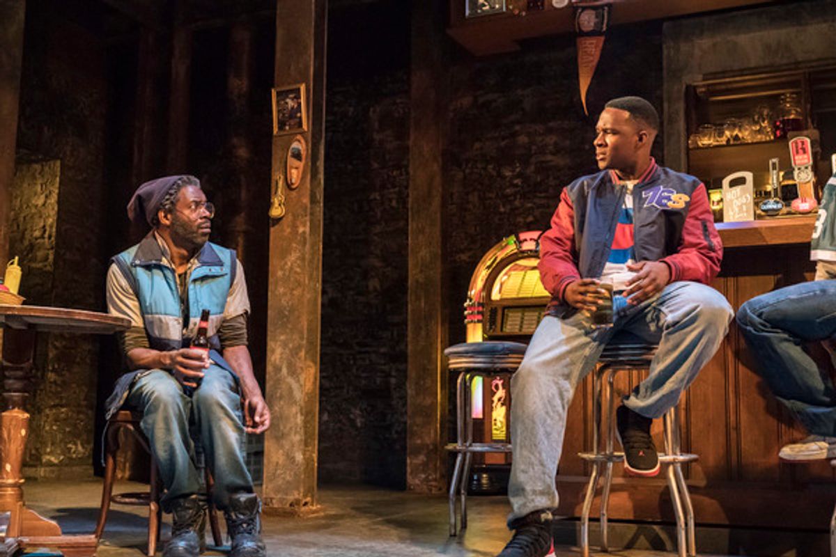 Wil Johnson and Osy Ikhile at 