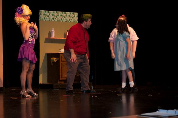 Green Hair
Marianne Lossing (Mrs. Wormwood,) Phil Smith (Mr. Wormwood,) Madison Doneg Photo