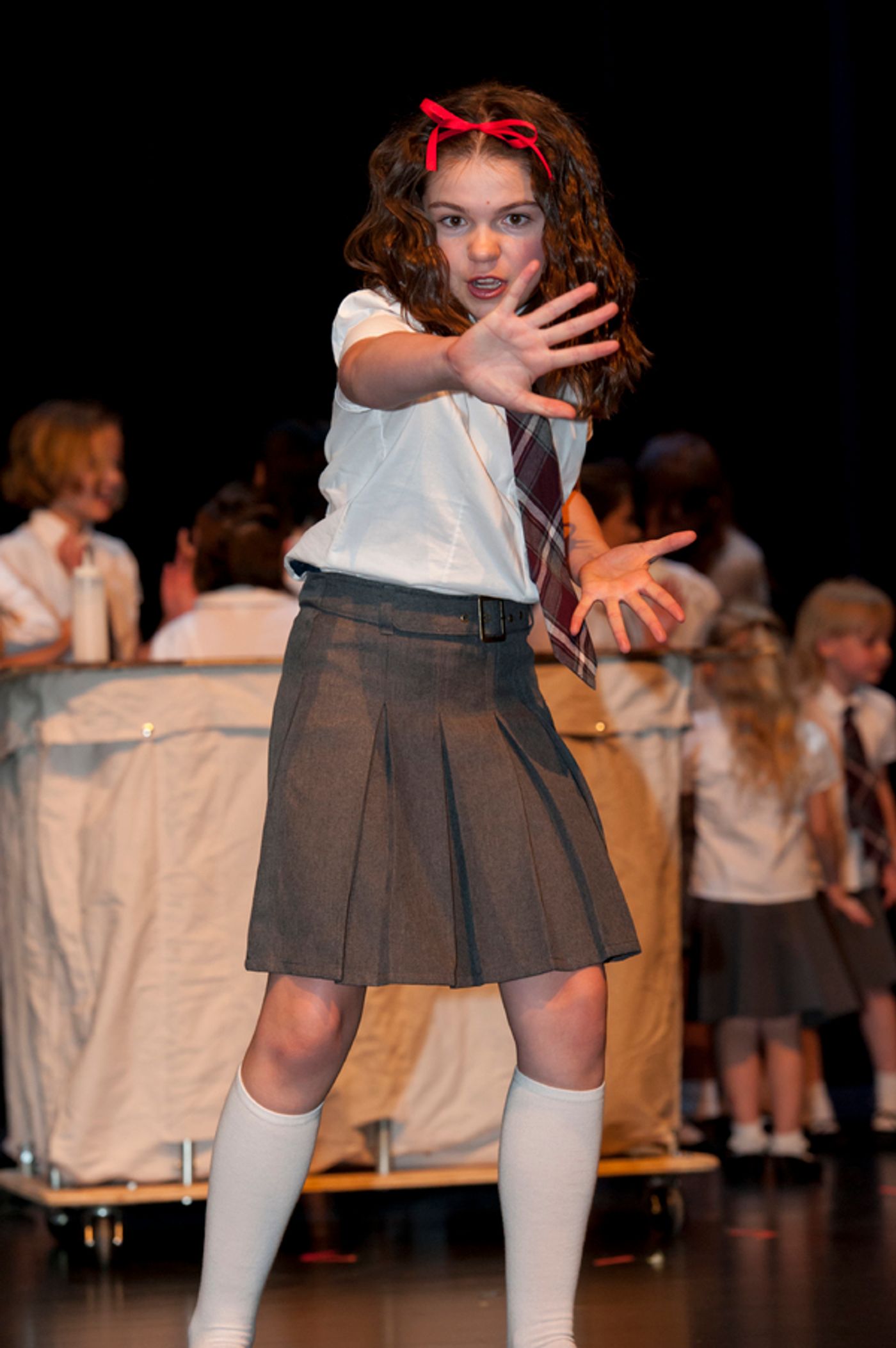 Photo Flash: MATILDA THE MUSICAL at Macomb Civic Theatre was a Little Bit Naughty & a Whole Lot of Fun!  Image