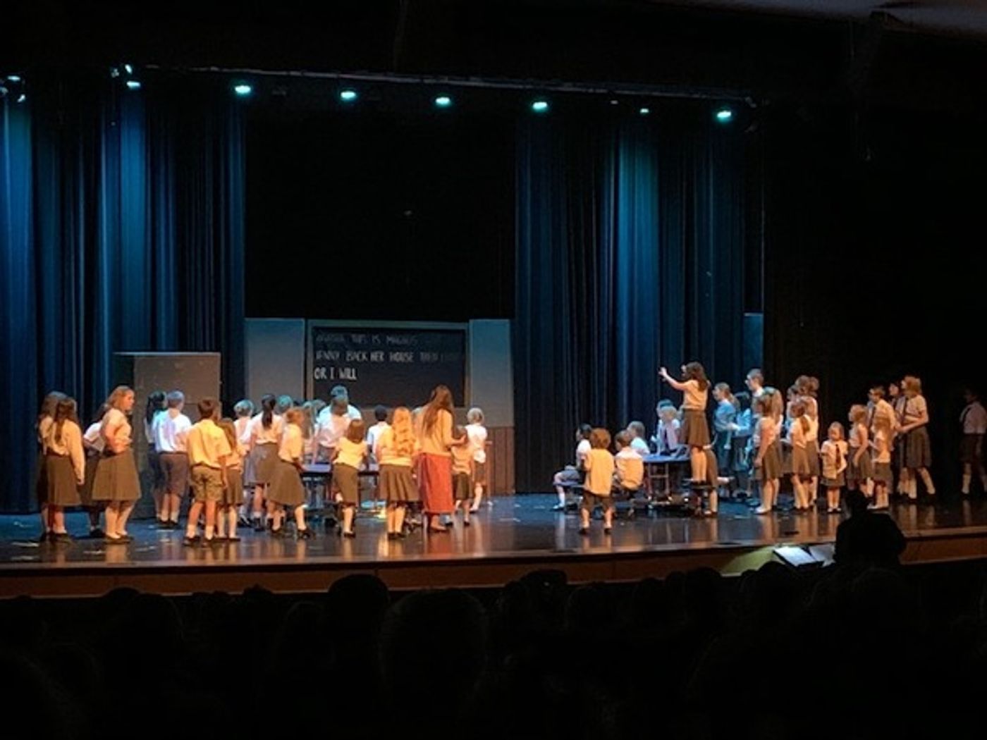 Photo Flash: MATILDA THE MUSICAL at Macomb Civic Theatre was a Little Bit Naughty & a Whole Lot of Fun!  Image